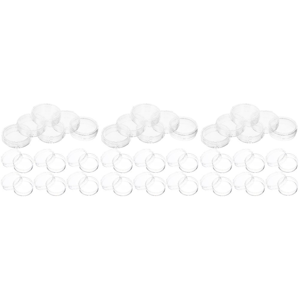 Set of 3 Petri Dish with Agar Cell Culture Dishes Lids for Science Tissue