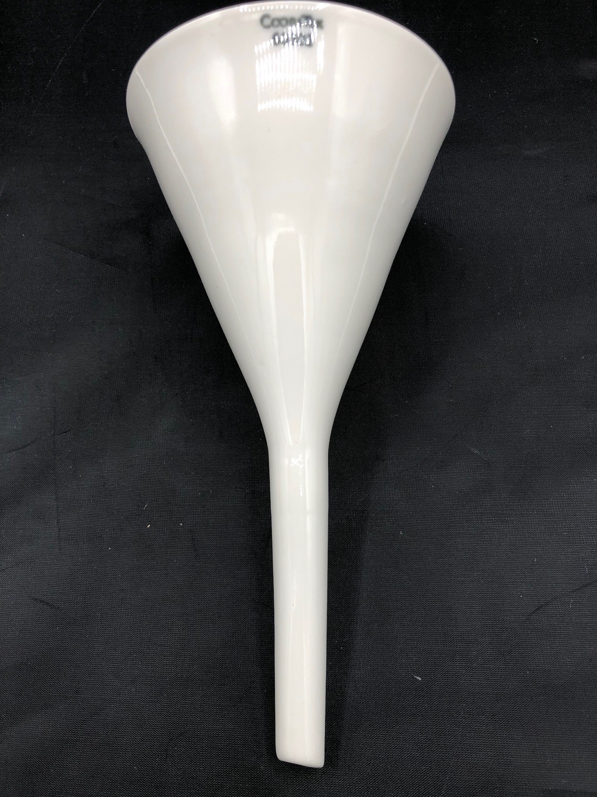 COORSTEK Porcelain 179mm L 92mm ⌀ 130 mL Hirsch Vacuum Filter Funnel 60302