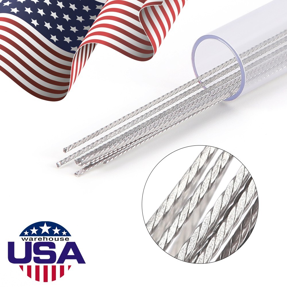Dental Orthodontic Lingual Retainer Twist Wires Flat Lingual Stainless Steel