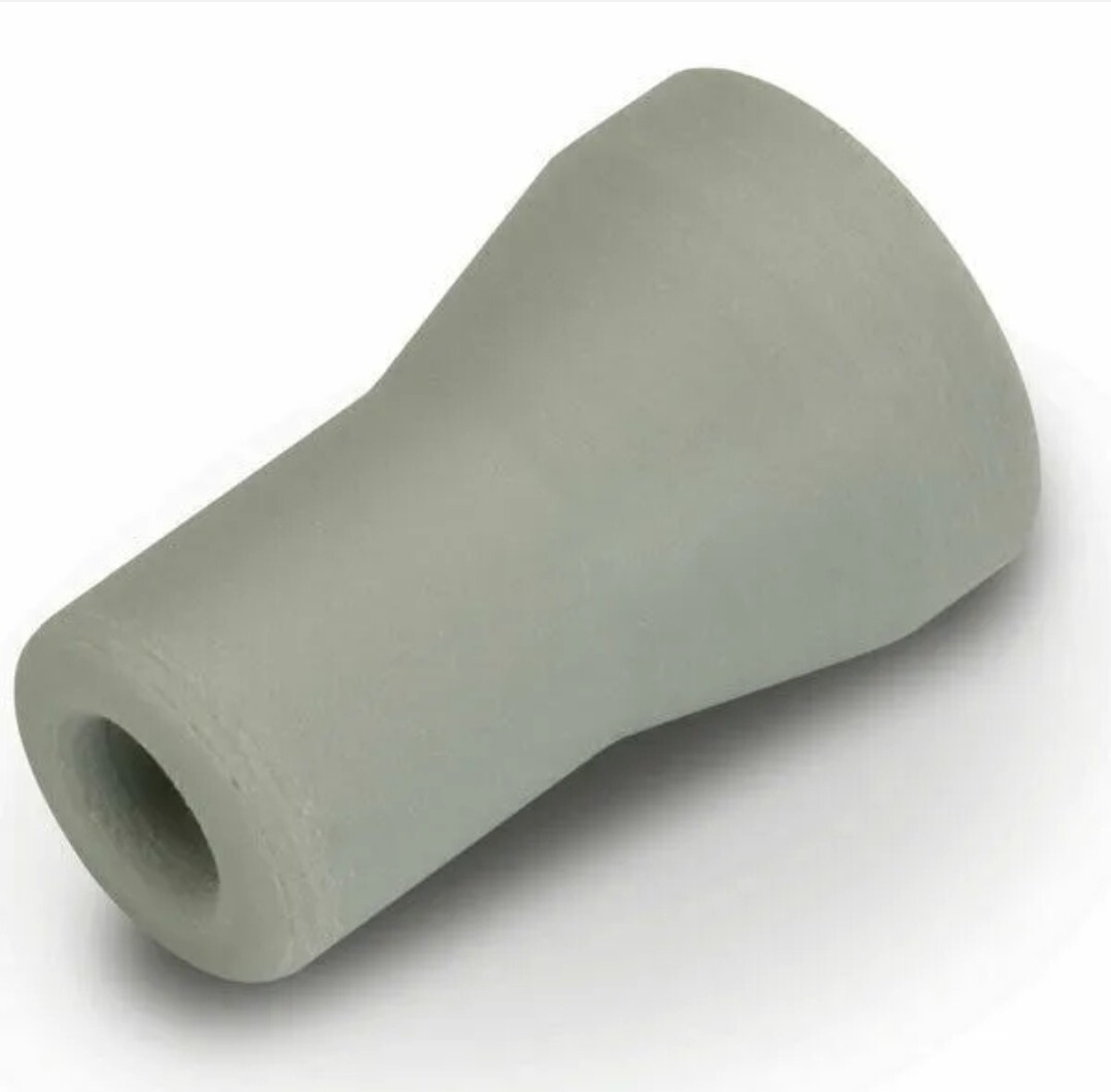 Saliva Ejector Tip Gray 5pk Vacuum Rubber Tips Push on Tip RPI #ADT151