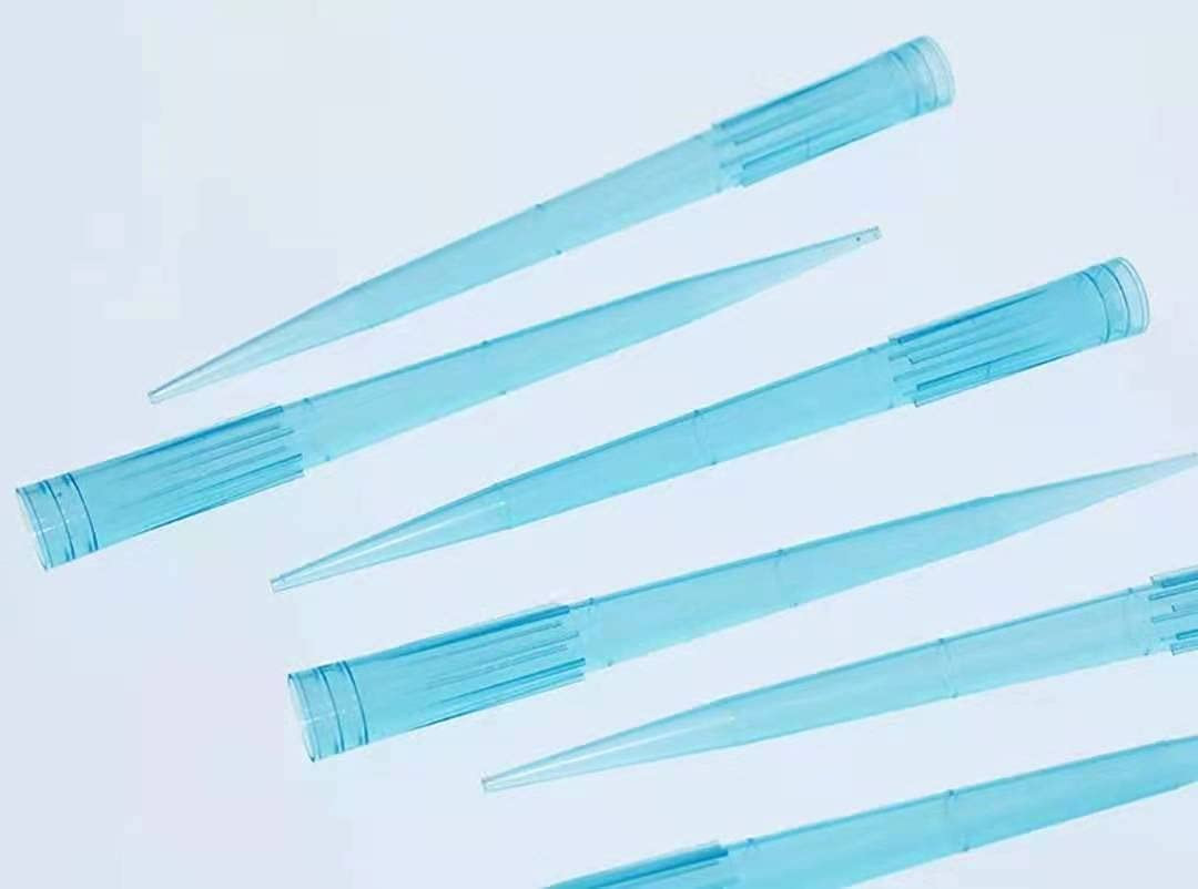1000Ul Pipette Tips 1000 PCS per Bag Blue Laboratory Universal Plastic Liquid Pi