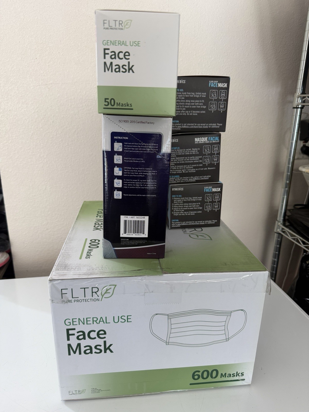 1000 Brand Face Mask Disposable General Use and KN95