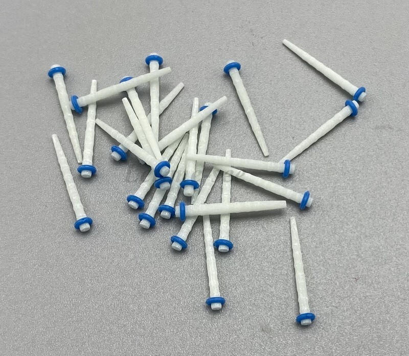2000Pcs Dental Quartz Glass Fiber Post Teeth Restorative Screw Straight 4 Sizes