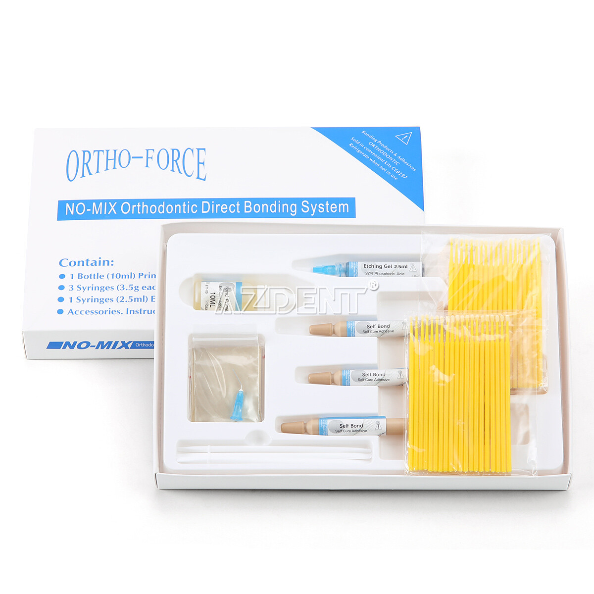 USA Dental Ortho Direct Paste Adhesive Bonding Self Curing Composite Resin Kit