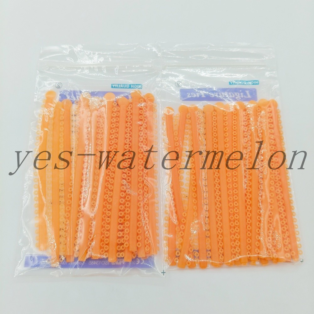 Dental Orthodontics Ligature Ties Elastics Rubber Bands O-ring 1000 Pcs/Bag