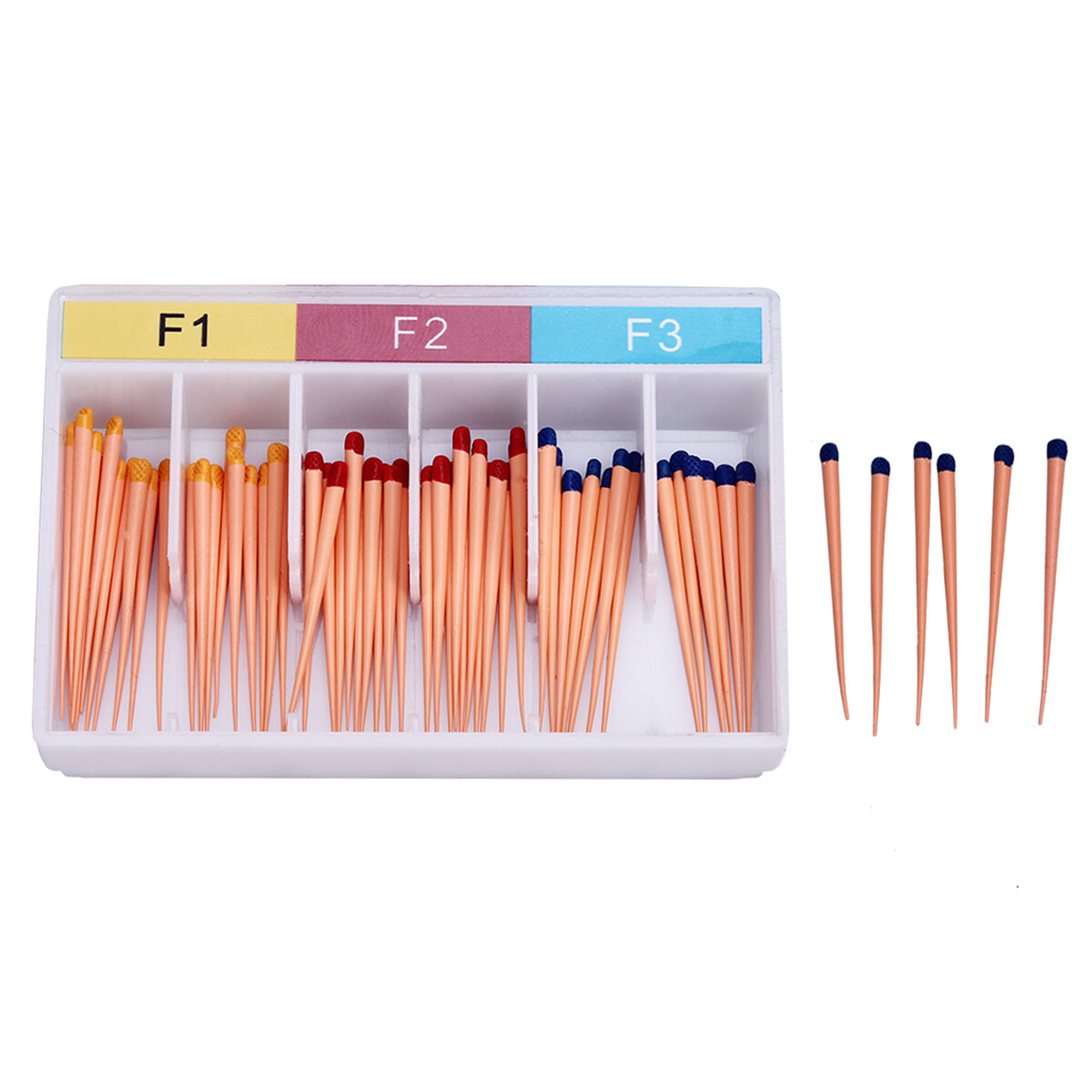 Dental Universal Endodontic Gutta Percha Points F1 F2 F3/0.02/0.04/0.06 15-40#