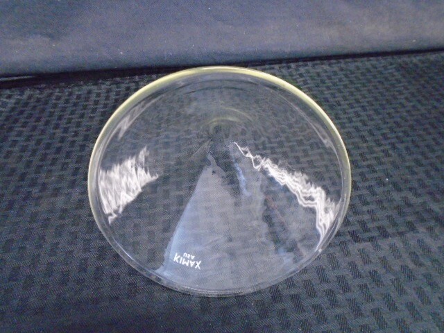 KIMBLE KIMAX Glass 75mm ID And 143mm ID Powder Filling Funnels 2/Pcs B