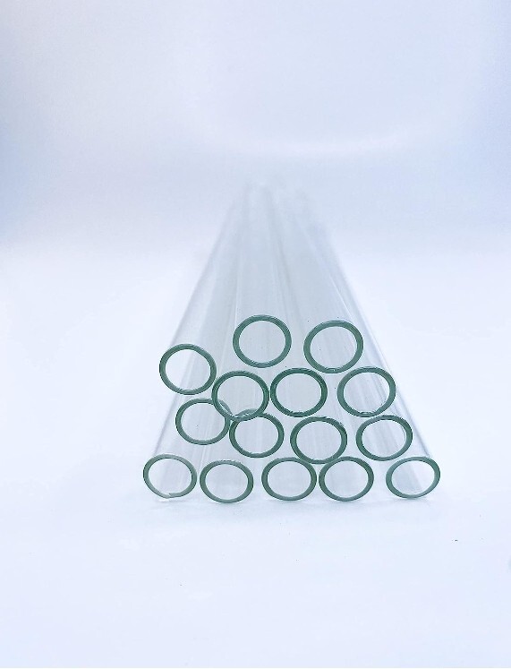 4″ Long (36) Pcs Glass Tubes 10mm OD 8mm ID Tubing 1mm Thick Wall