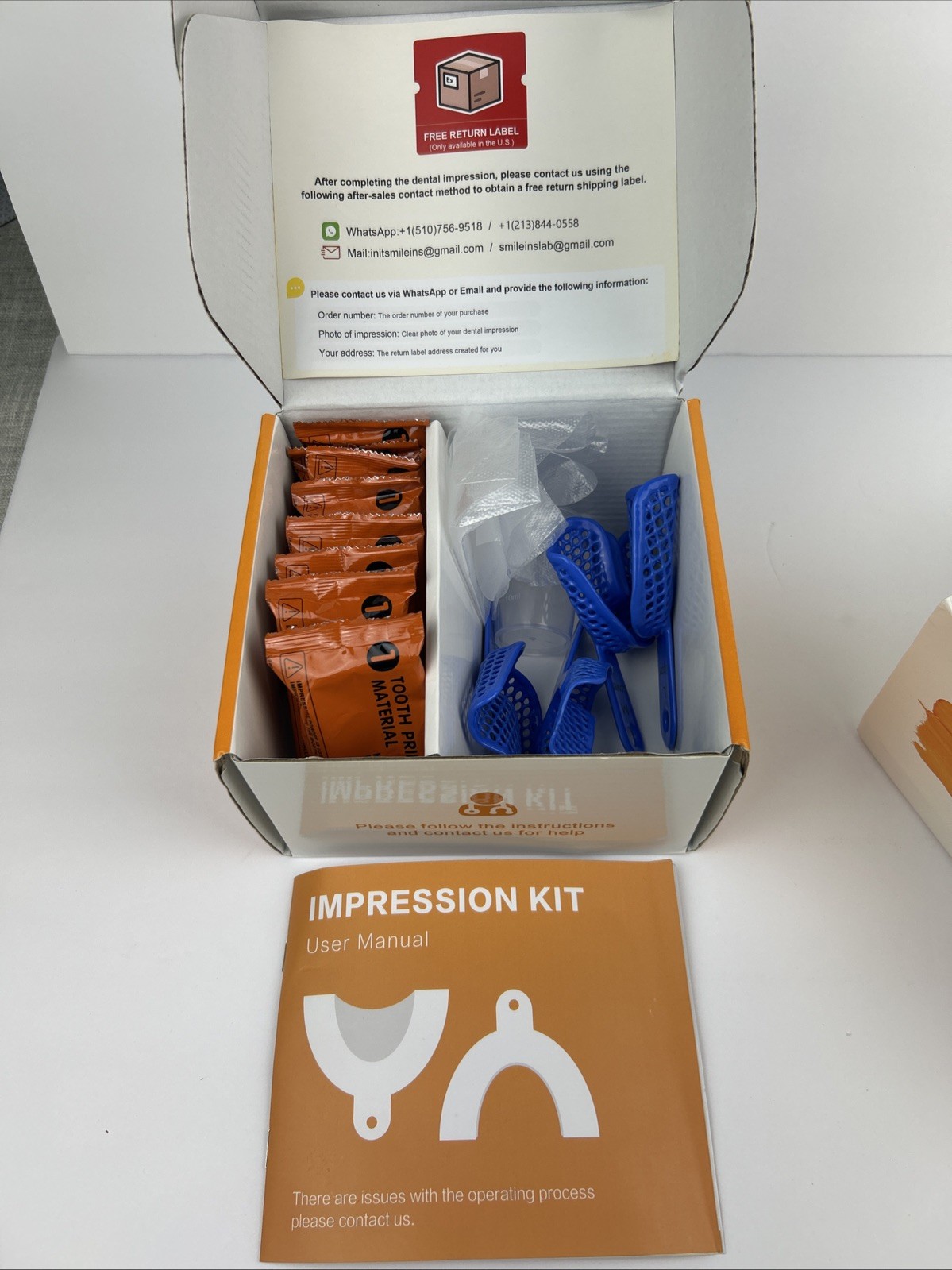 INITSMIL Dental Impression Kit | Easy Home Teeth Mold for Aligners