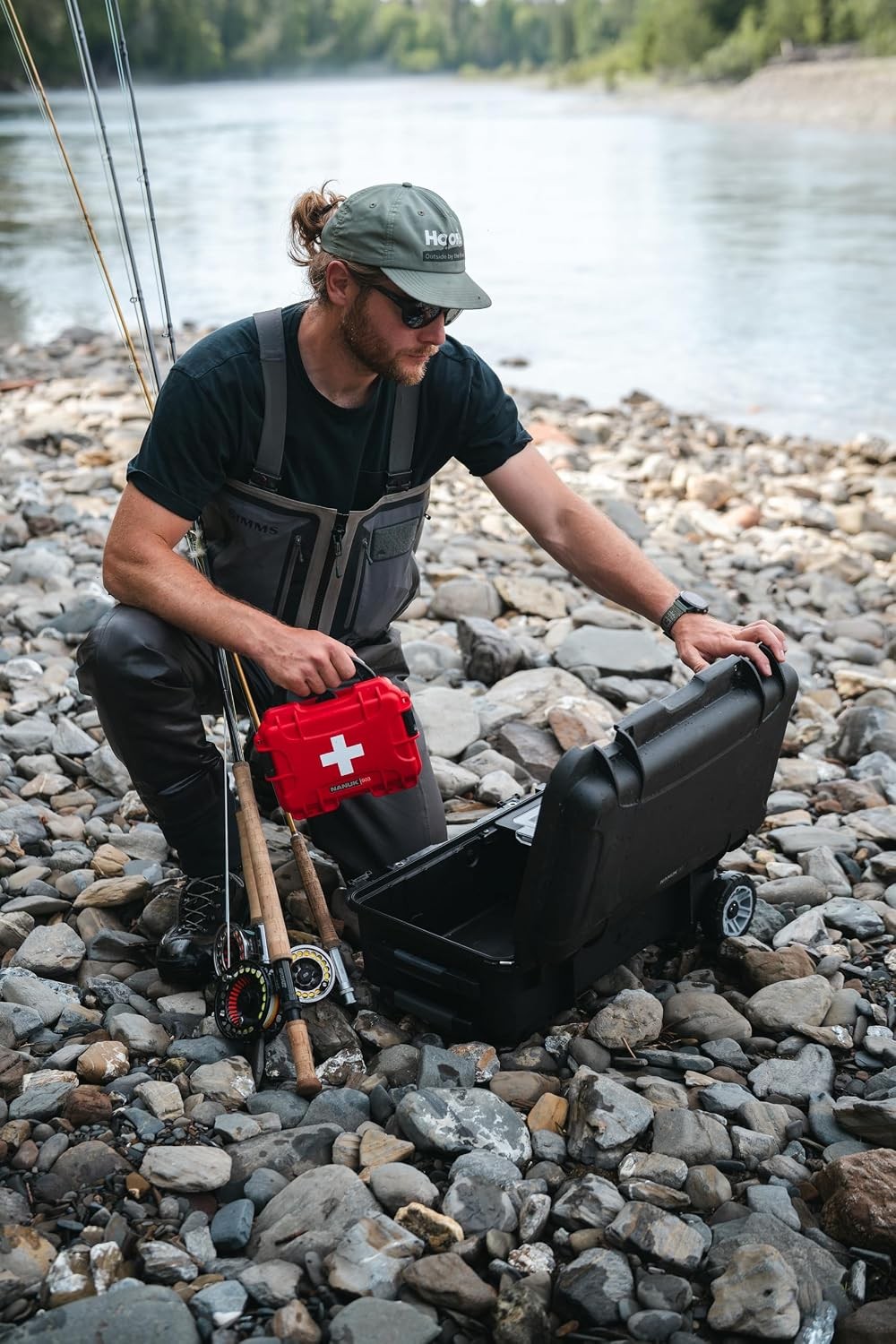 903 Waterproof First Aid Box – Durable, Empty Medical Organizer Case