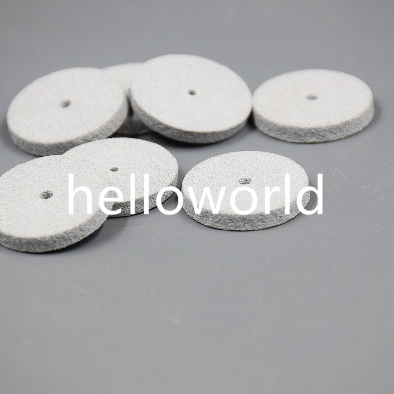 50 Pcs Hot-sale Dental White New Jewelry Silicone Polishing Wheels Polishers