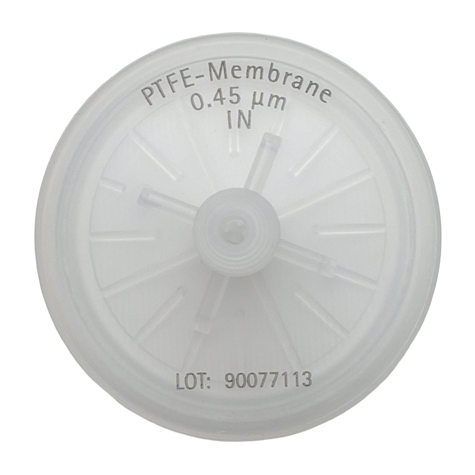 Lot of 10 Cole-Parmer UX-02915-30 PTFE Syringe Filter Non-Sterile, 0.45µm, ø50mm