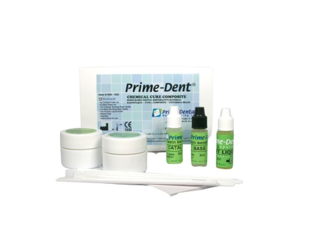 Self Curing Adhesive for Oral Care, 5 Grams, Kit Includes Mixing Pads and