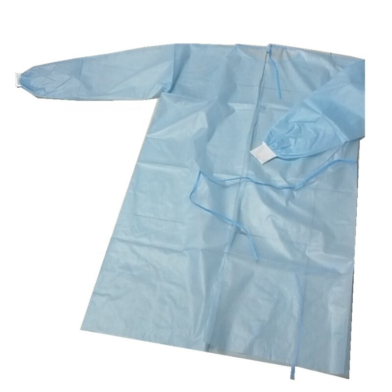 Disposable Isolation gowns universal size none woven cloth (pack of 20)