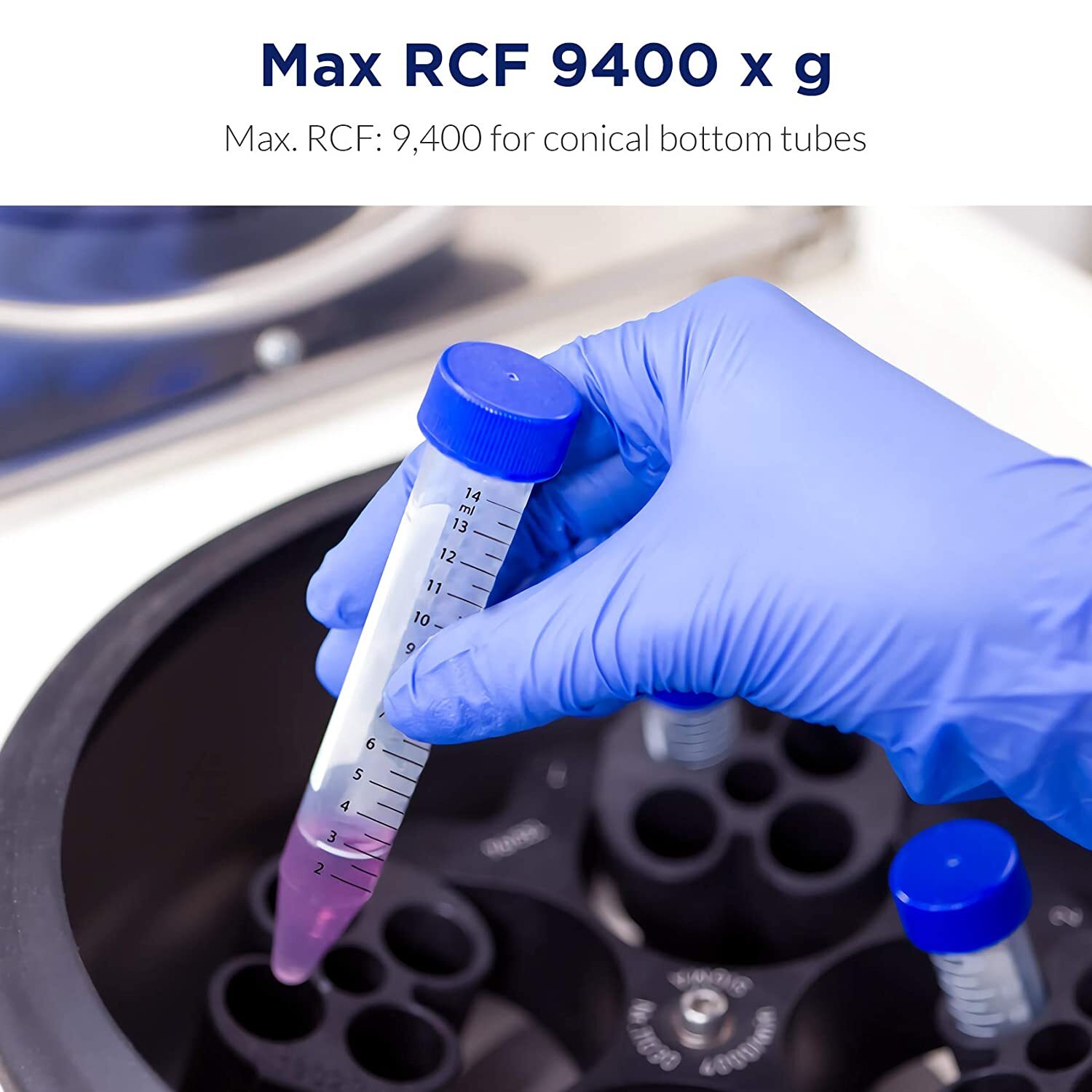 2500x 15mL Polypropylene STERILE Centrifuge Tubes Caps Conical Bottom LEAK-PROOF