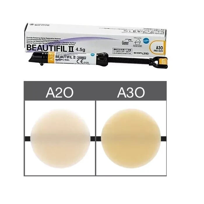 Shofu BEAUTIFIL 2 Restorative Composite Opaque Shade A2O or A3O (Any One)