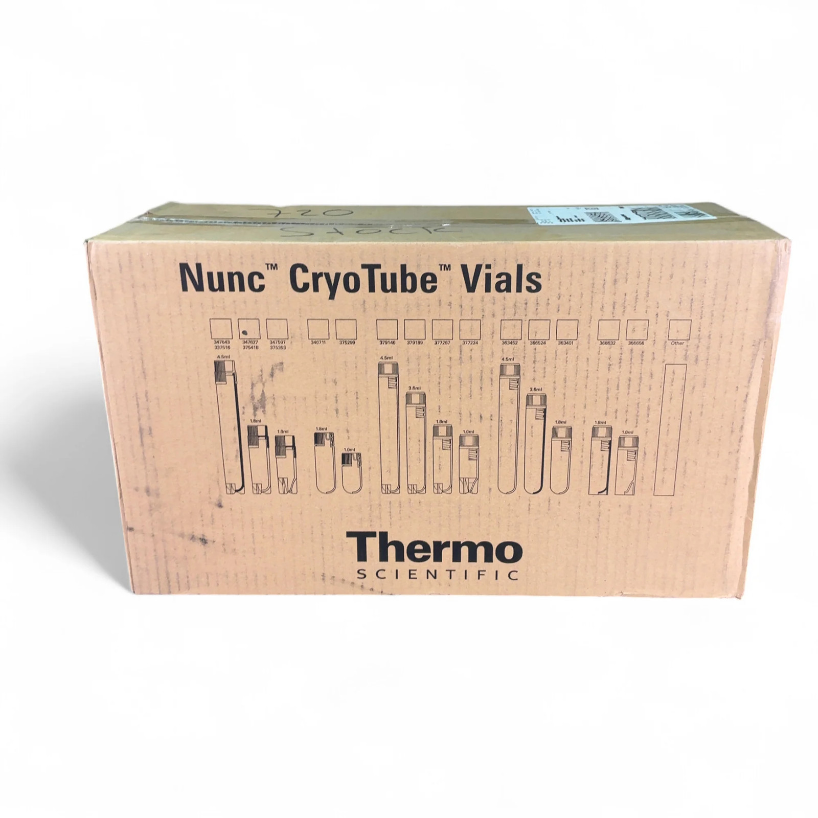 Thermo Scientific Nunc CryoTube 375418 1.8mL Sterile Cryogenic Vials
