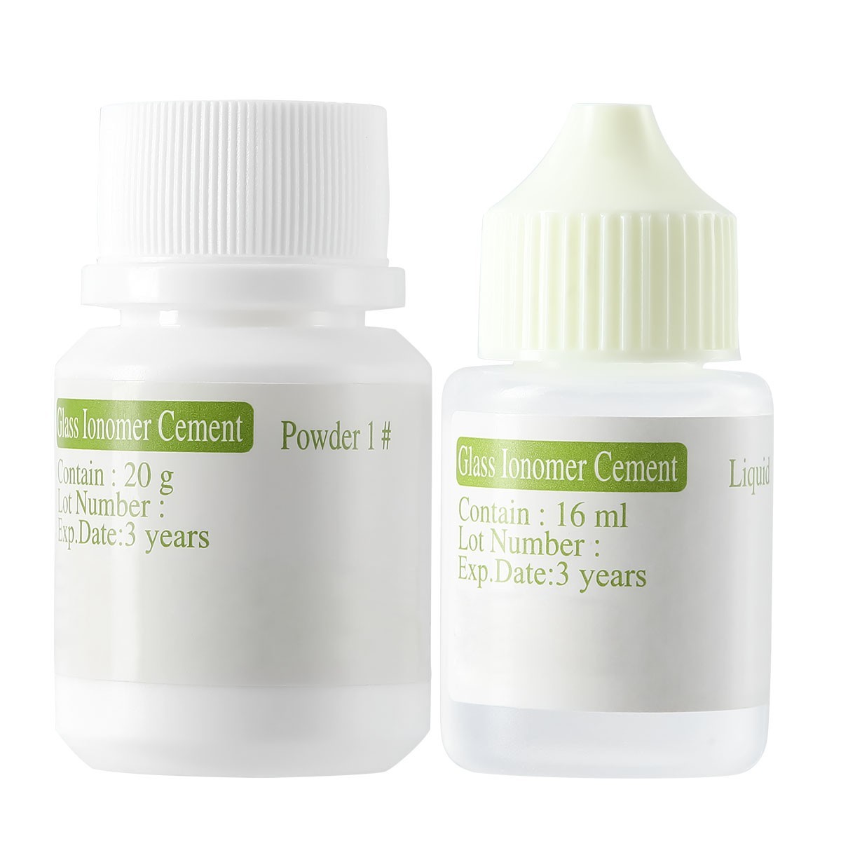 Dentex Dental Cemento de ionómero de vidrio Luting/Gel adhesivo para unir