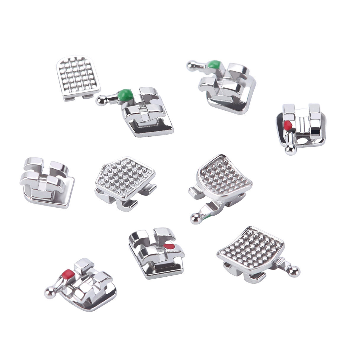 Ortodoncia Brackets Integral Dental Mini Roth/MBT 018/022 Gancho 3/345 USA
