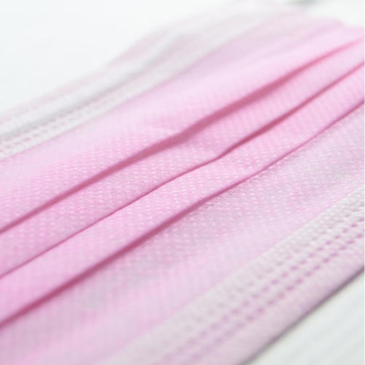 50pink + 50black NEW PROTECTIVE DISPOSABLE FACE MASK 3-LAYERS NON-WOVEN