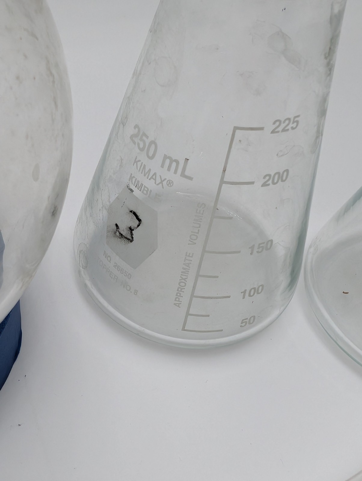 Lot of Vintage Laboratory Glassware 21pcs (Pyrex) (Kimax) Connectors + More
