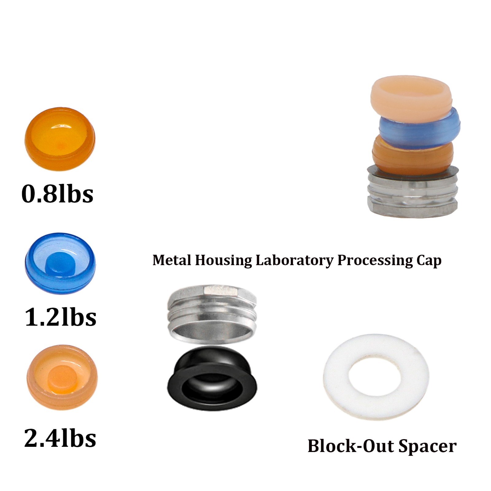 Dental Locator/Novaloc Peek Male Cap Assembly Processing Retention Insert Tool