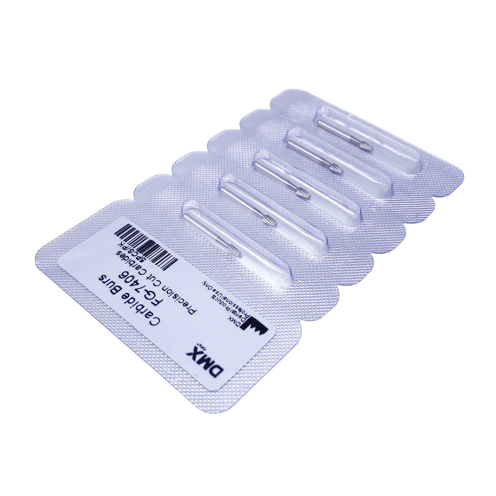 Dental Carbide Burs Trimming & Finishing Egg Football FG/RA 7404 7406 7408