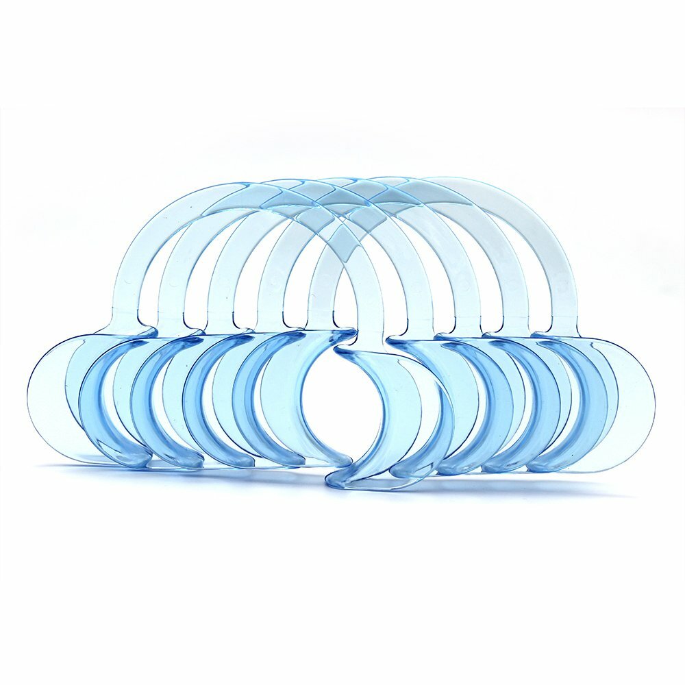 20Pcs M Size Teeth Whitening Intraoral Cheek Lip Retractor Mouth Opener C-Shape