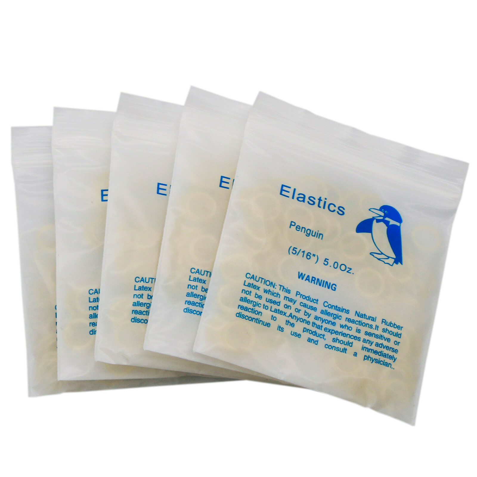 US Dental Orthodontic Rubber Bands 3.5 5.0 6.5OZ Ortho Elastics Latex Braces