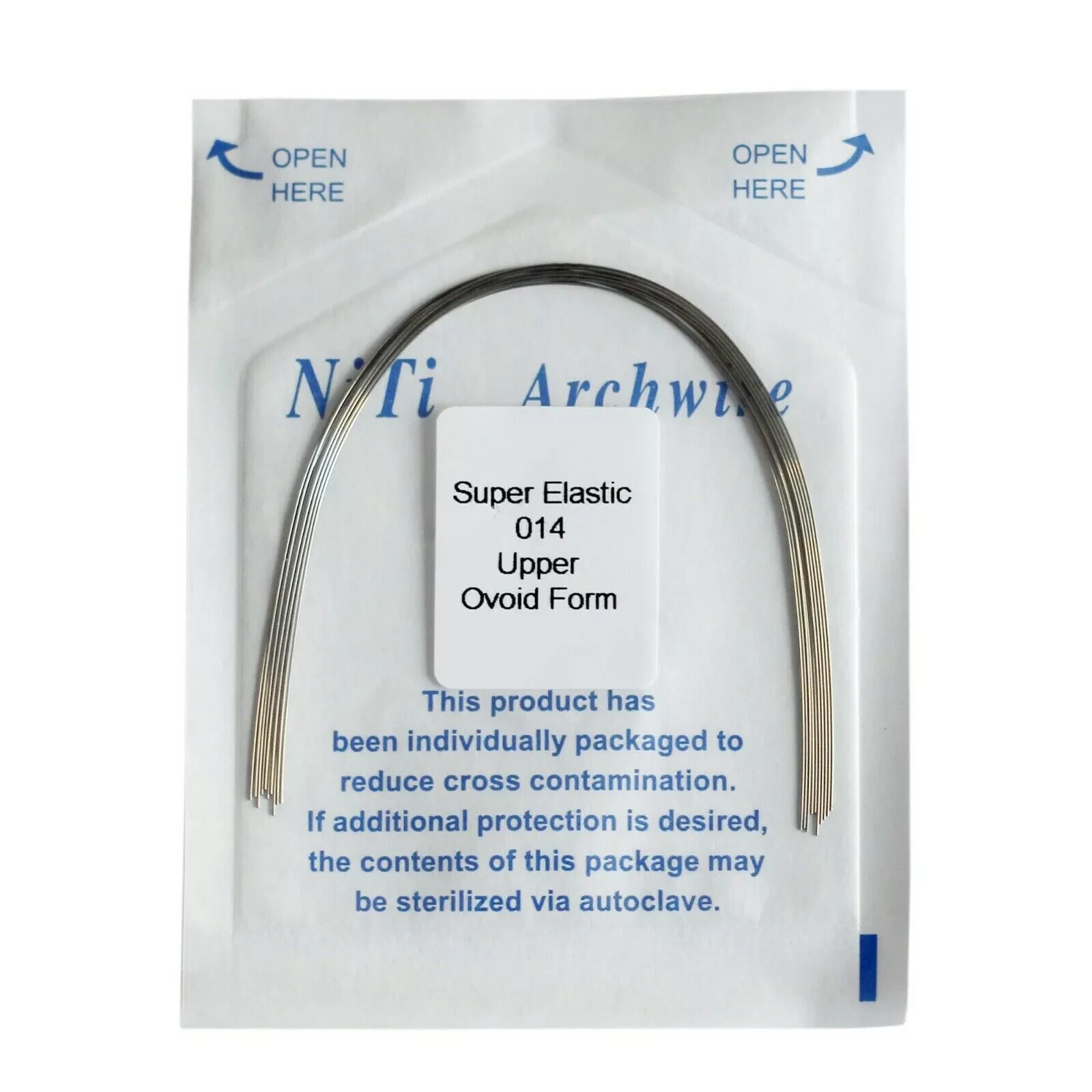 Dental Standard Braces 0.022 Roth Brackets+Ligature Ties 1000+NiTi Arch Wire