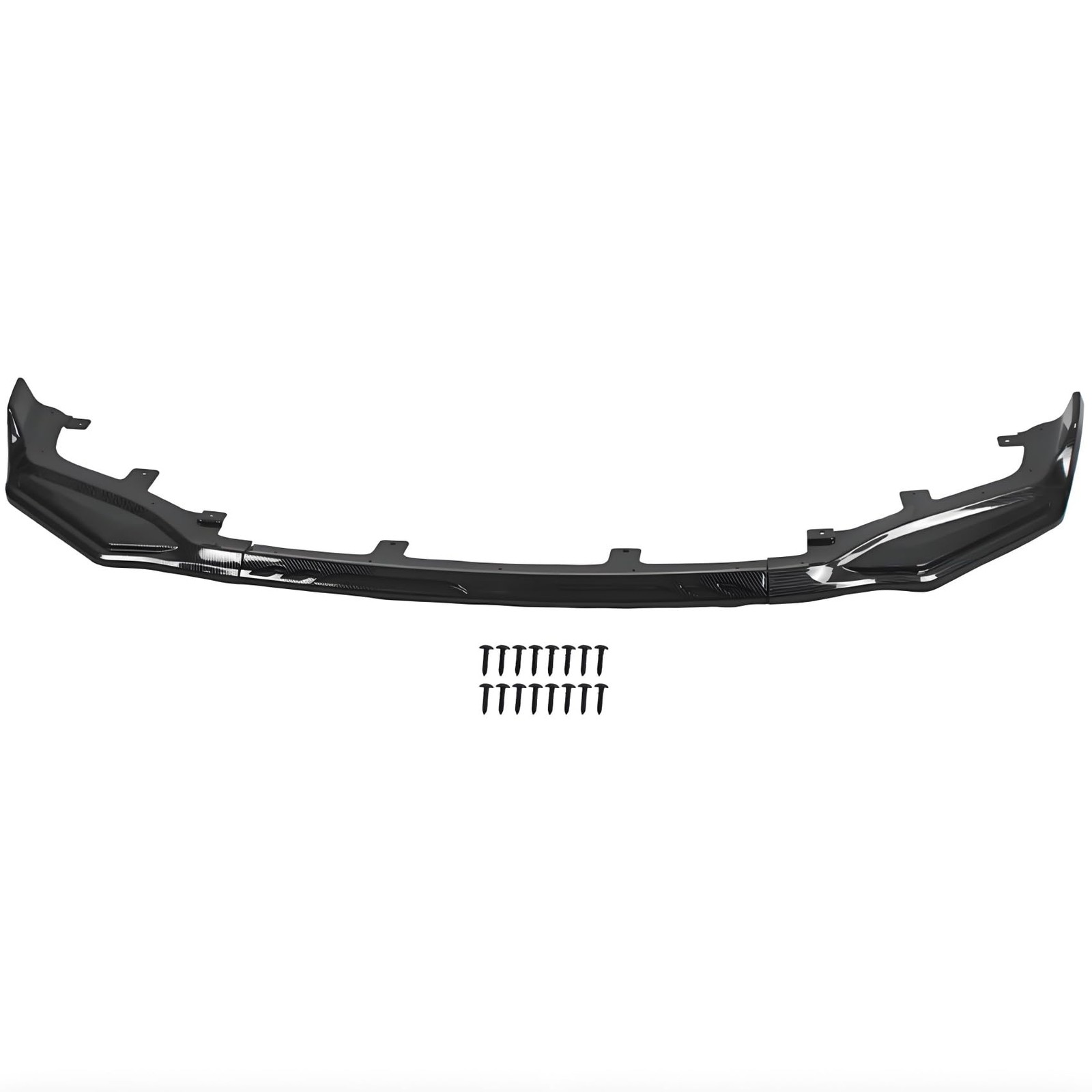 3PCS Carbon Fiber Front Bumper Lip Lexus IS200t IS300 IS350 F Sport 2017-2020