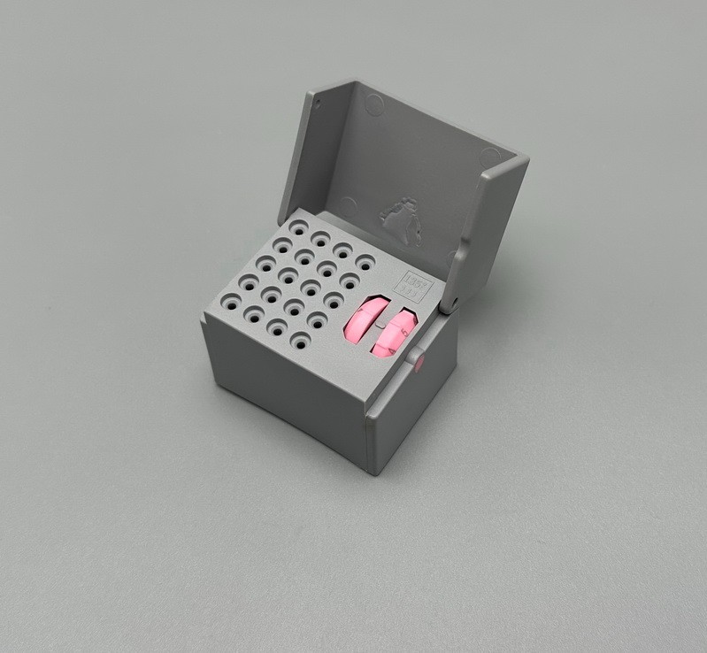 Dental Endo Files Disinfection Box 10/20 Holes Plastic Sterilization Box Tool
