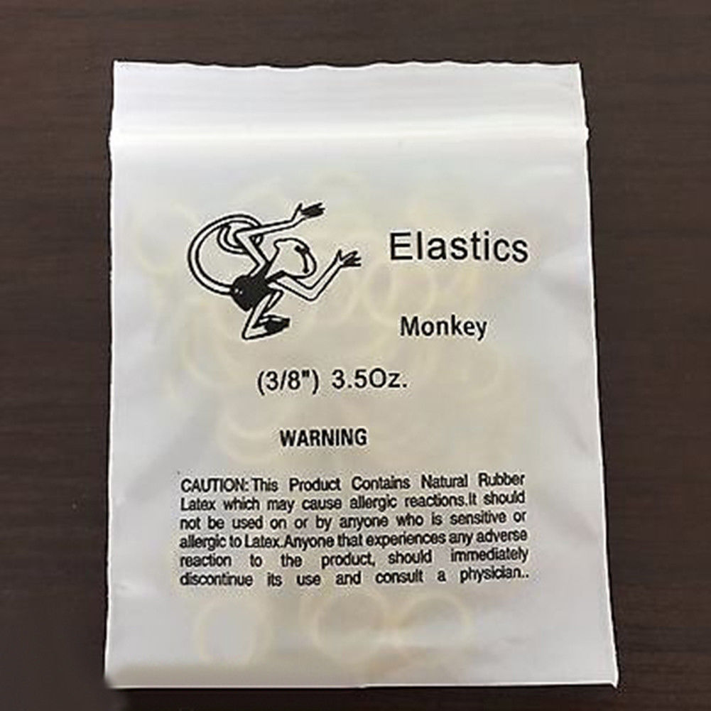Dental Rubber Bands Elastic Latex Braces 3.5/5.0/6.5oz 1/4 1/8 3/8 3/16 5/16