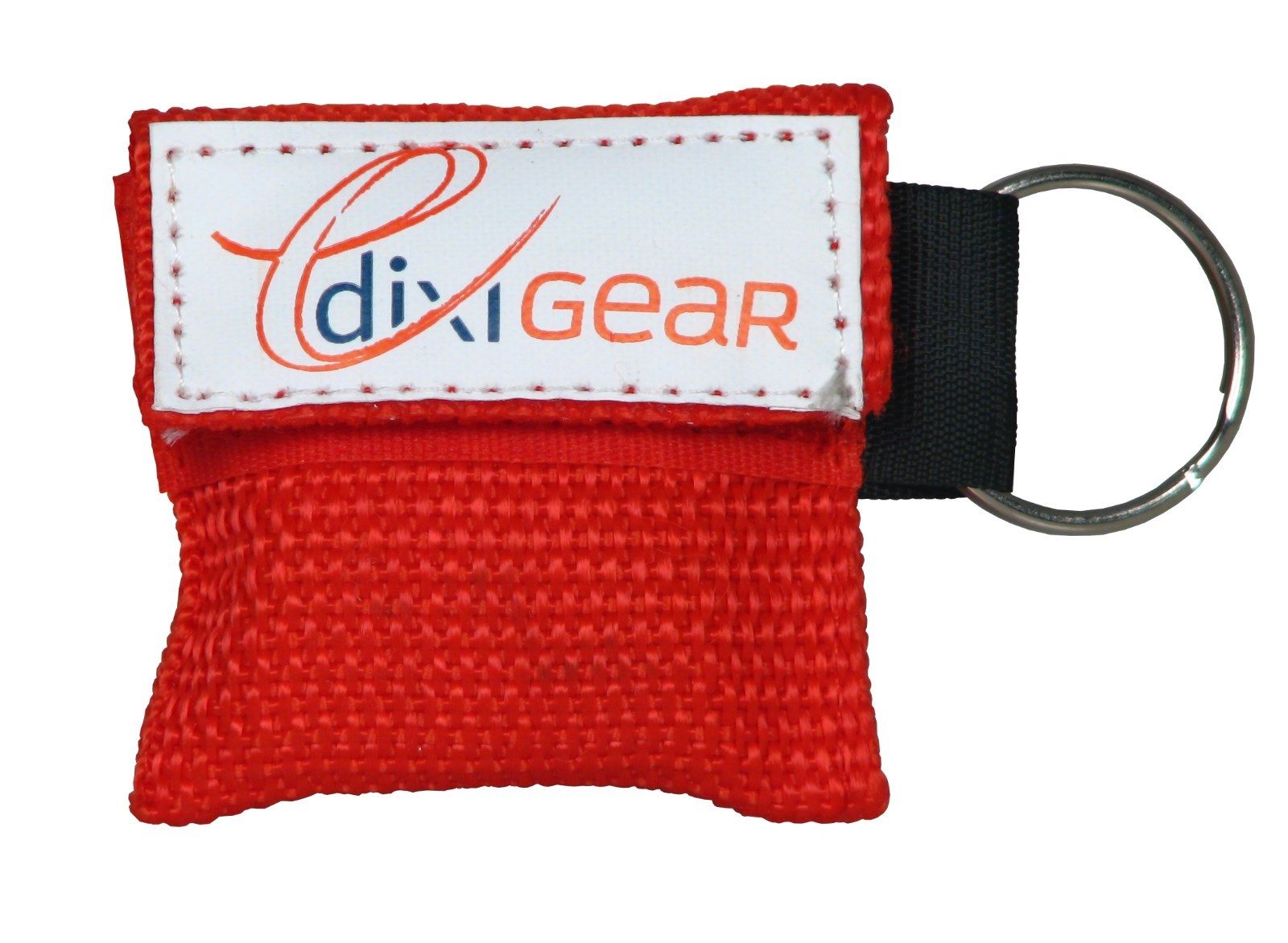 10 RED CPR Mask with Keychain Face Shield key Chain CPR keychain