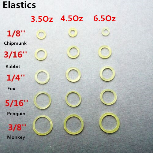 5000Pcs Dental Orthodontic Elastics Braces Rubber Bands 3.5/4.5/6.5OZ