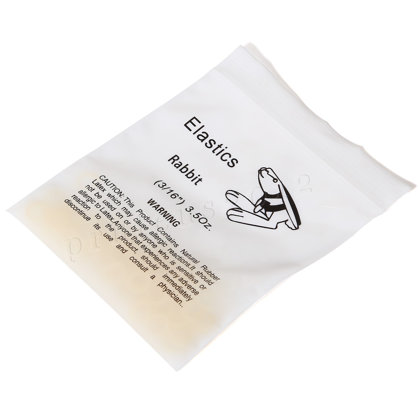 CLEAR X-HEAVY 6.5 OZ ORTHODONTIC ELASTIC BRACES DENTAL RUBBER BANDS 1/4 1/8 3/16