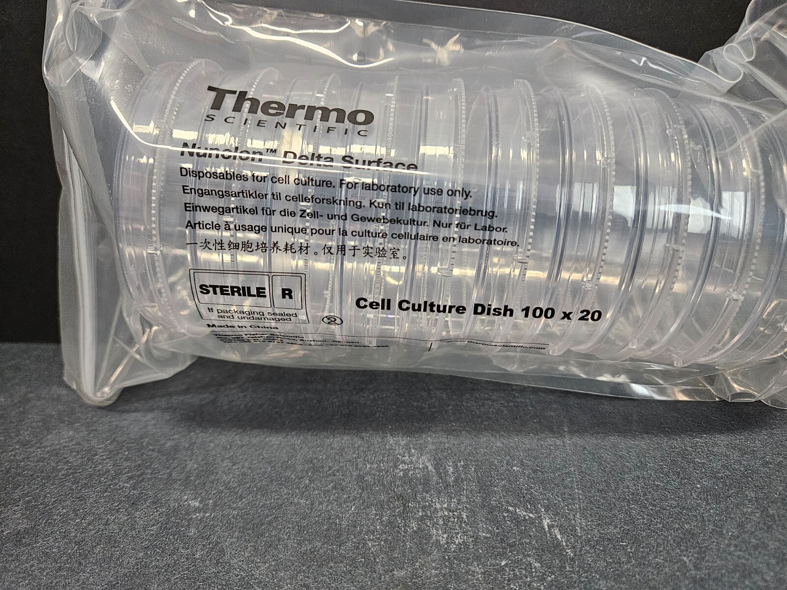 Thermo Scientific Petri Dish EasYDish 12.5 ml PS Case of 240 Dishes
