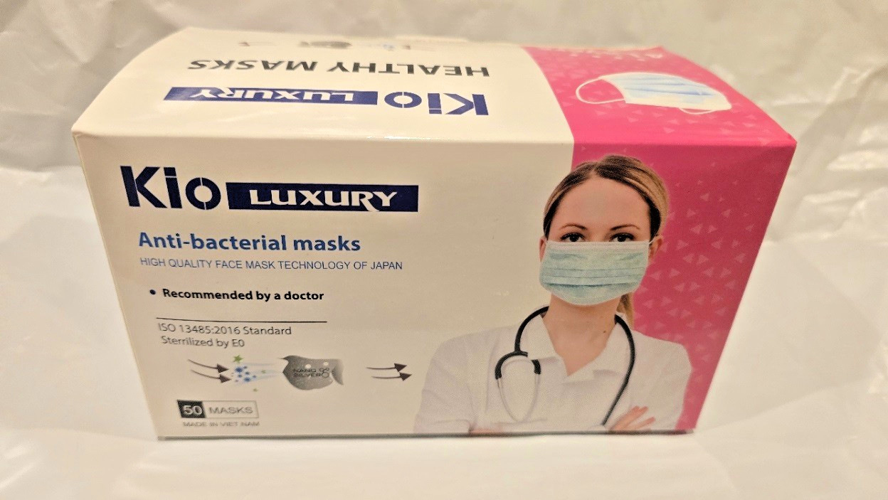4- Layer Sterrilized Medical/Surgical Aniti Bacterial – Nano Silver Face Masks