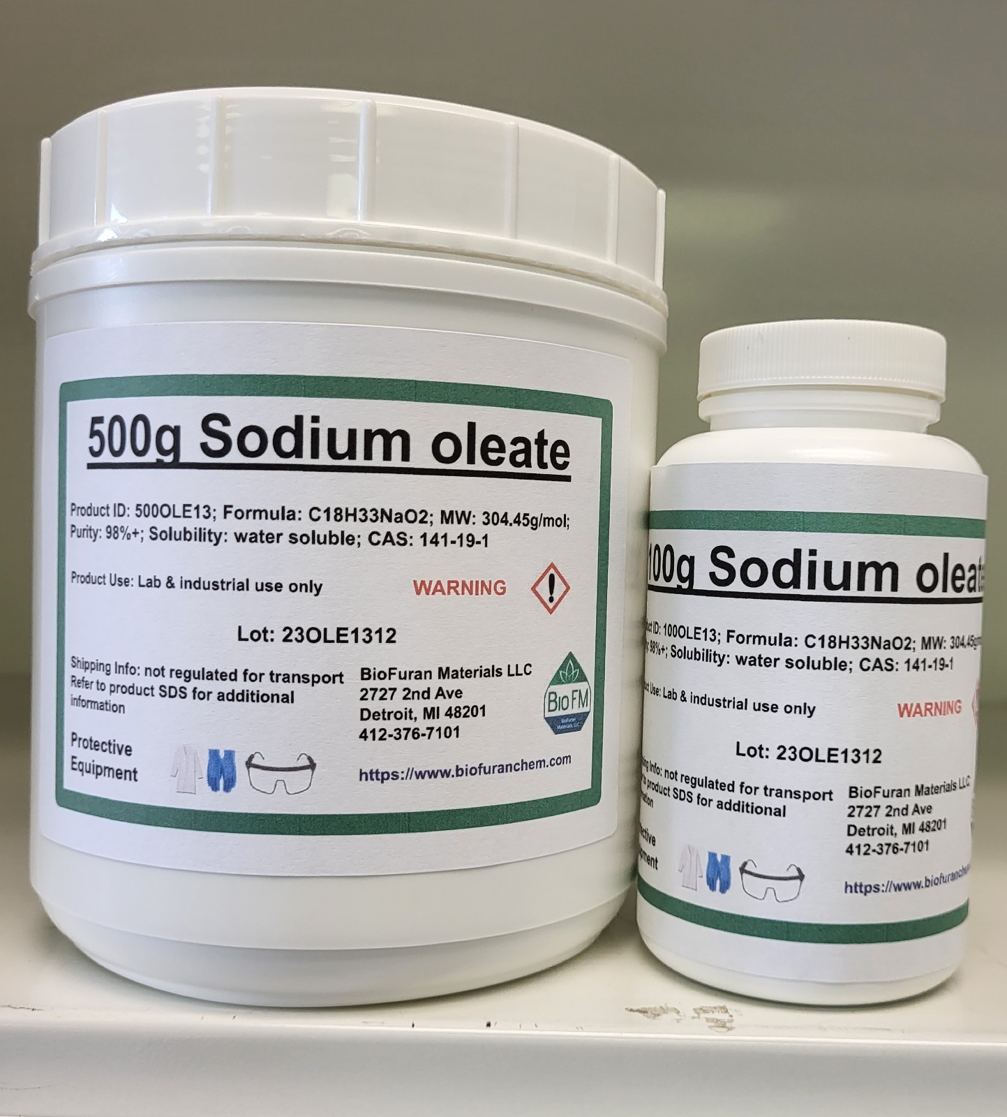 Sodium oleate, CAS 141-19-1