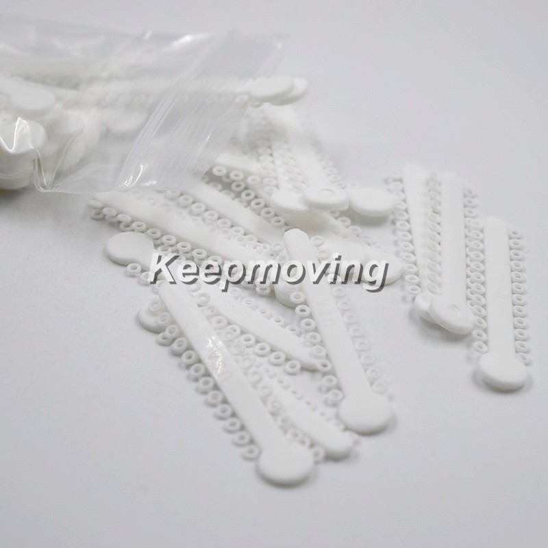1040 Pcs/Pack Dental Orthodontic Ligature Ties Elastic Rubber Bands 44 Colors