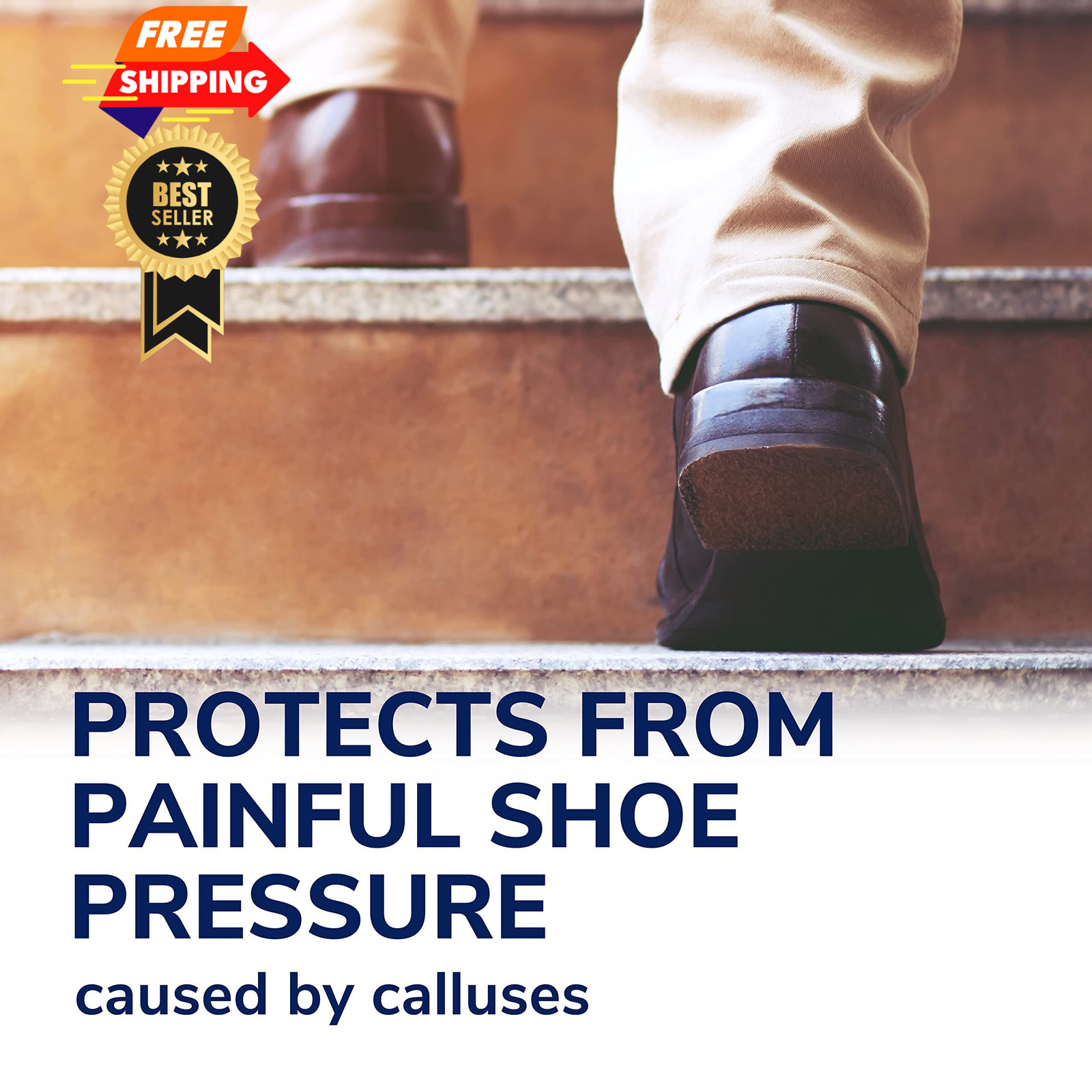 Dr. Scholl’s Callus Cushions with Hydrogel 5 Count (Pack of 1), White