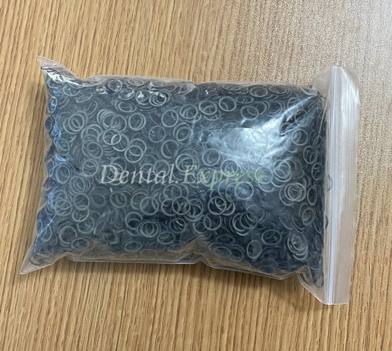 5000pcs Dental Orthodontic Rubber Bands Elastics Ligature Ties 2.5/3.5/4.5/6.5OZ