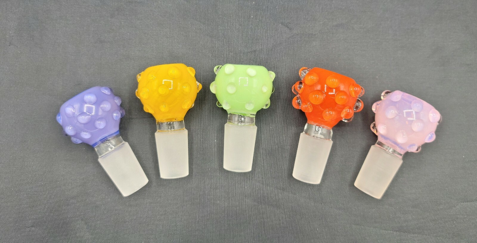 18MM Colorful Slide Thick Glass Bowl water bong | Fast Free Shipping | USA