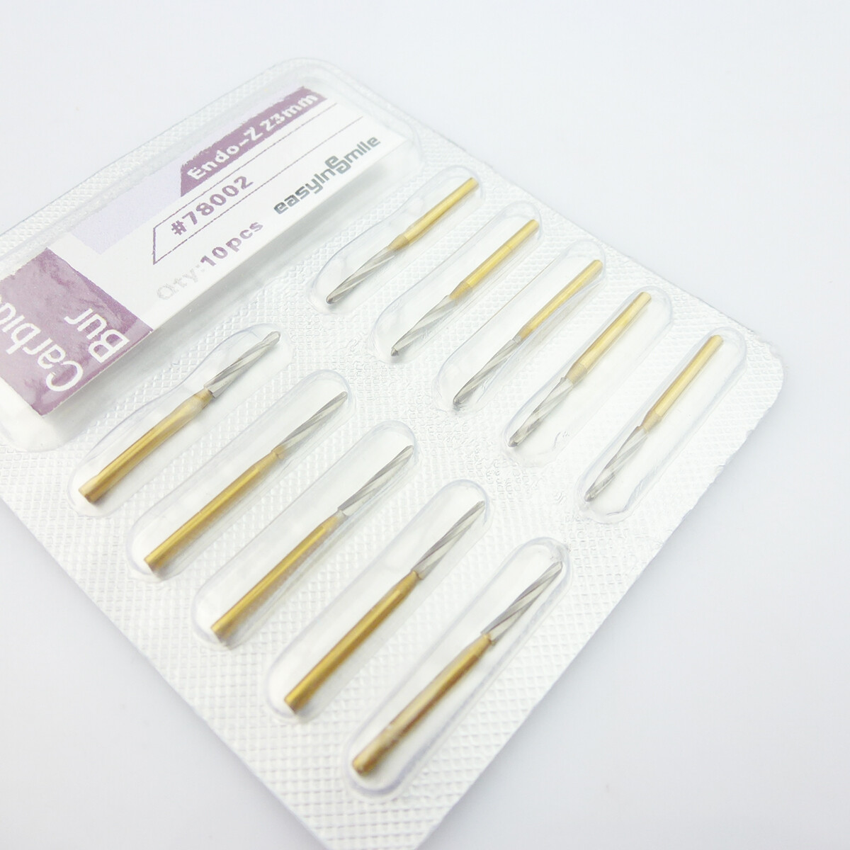 10Pcs surgical Dental ENDO-Z Burs Carbide Tungste cutter FG burr Drill 1.4*23mm