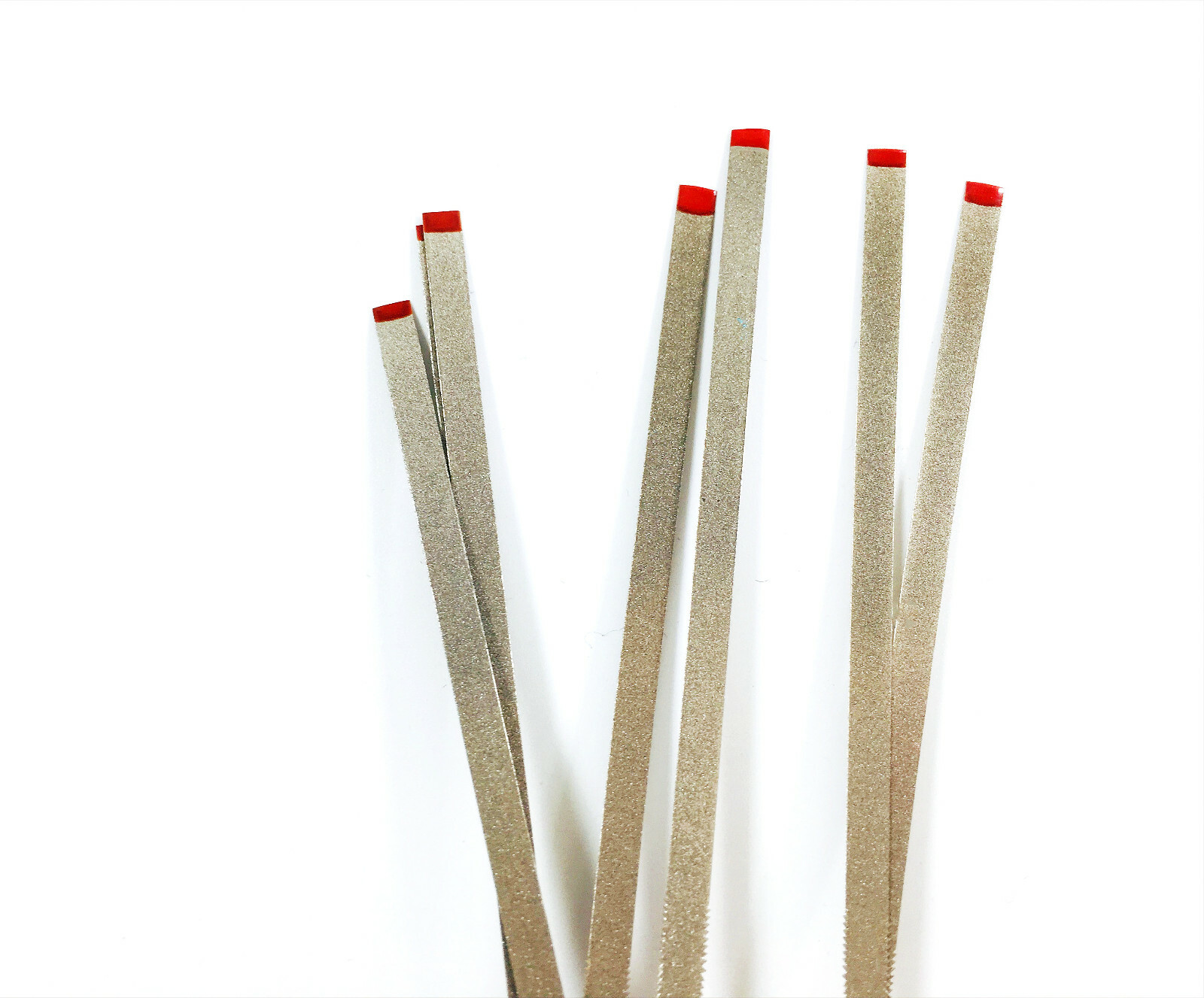 Dental Polish Surface Diamond Sand Strip Interproximal Enamel 2-Side Red 30um