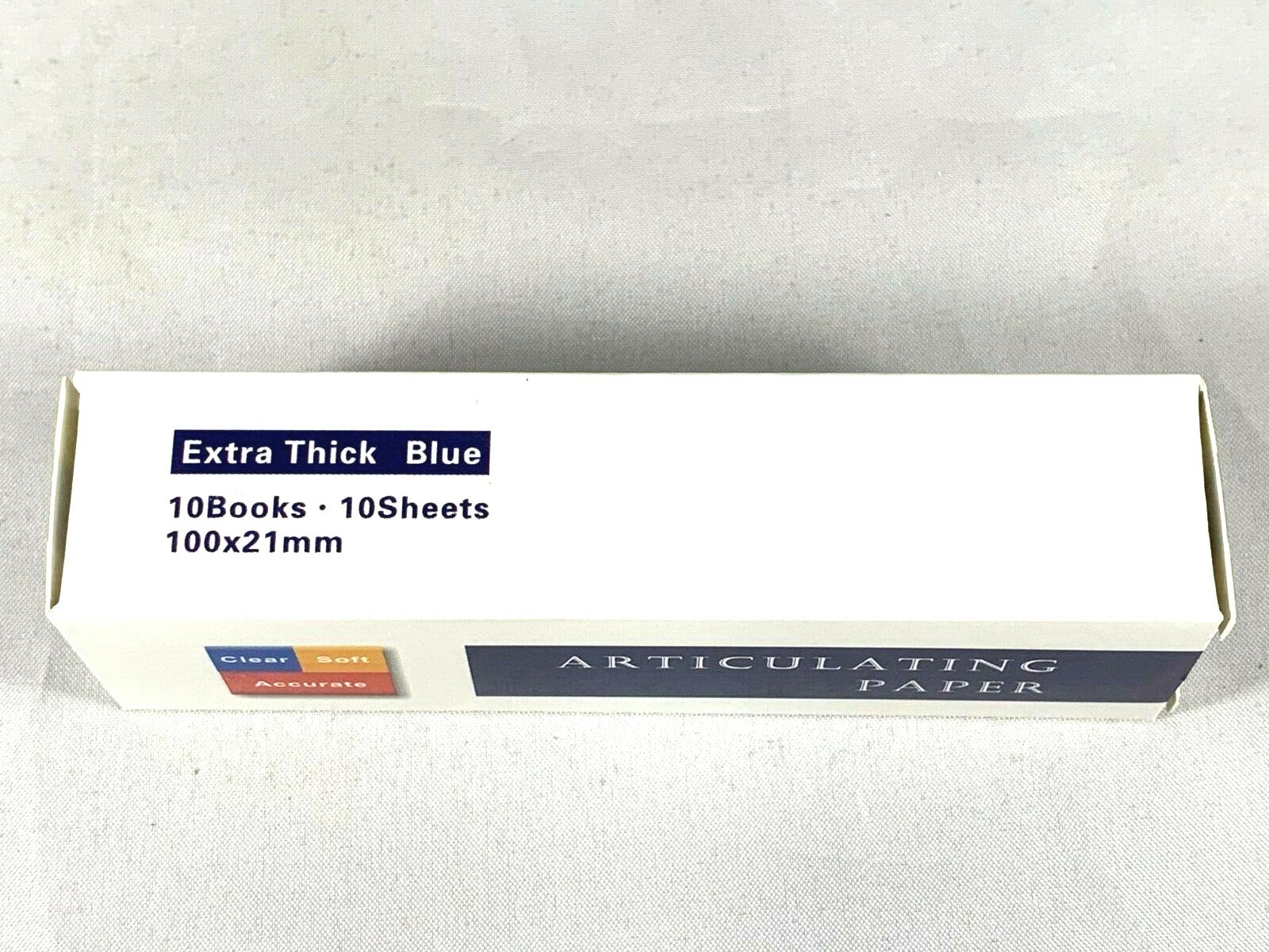 Articulating Paper Extra Thick Blue 100x21mm 100Pcs x 3 Boxes Dental USA