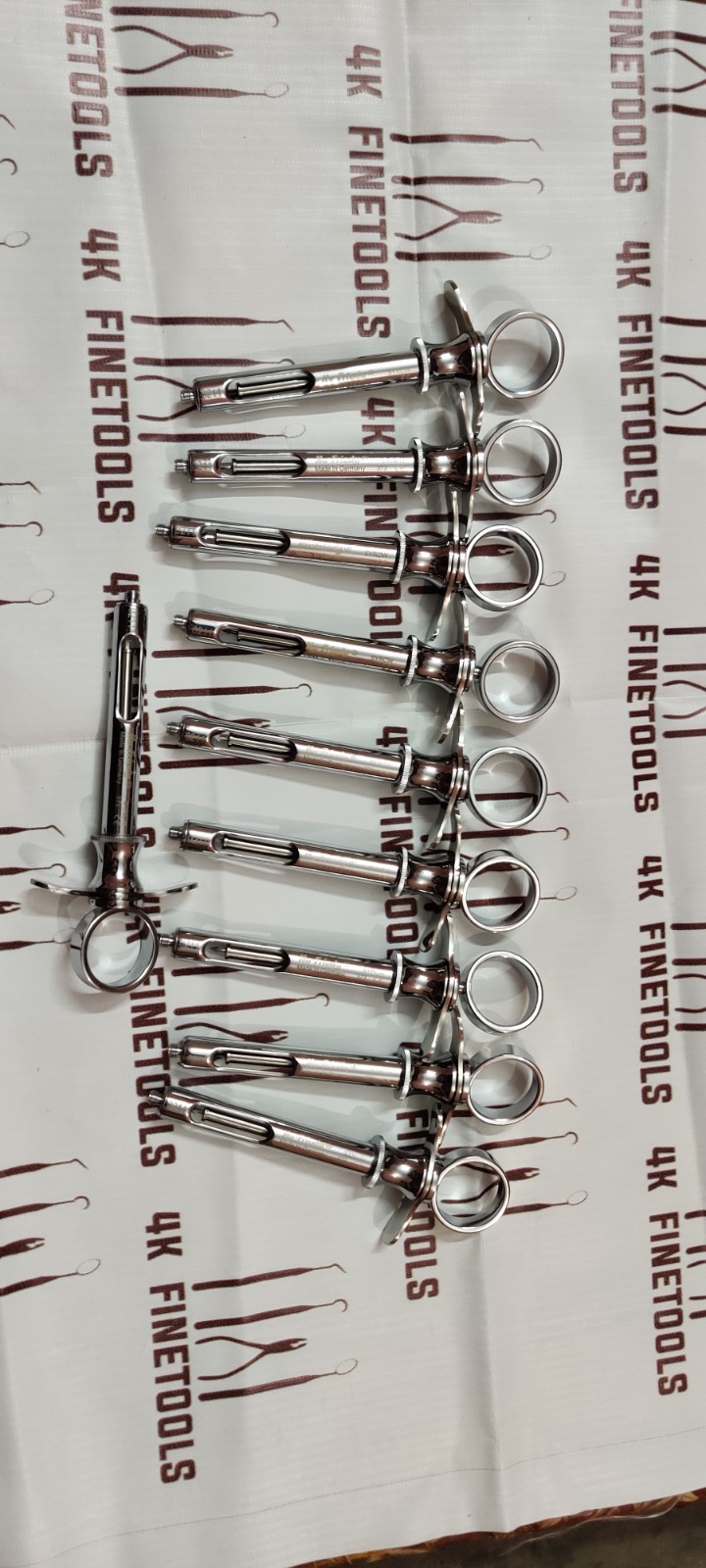 Hu-Friedy CW Style Dental Anesthetic Aspirating 1.8ml Syringe SYRCW Lot-of 10 PC