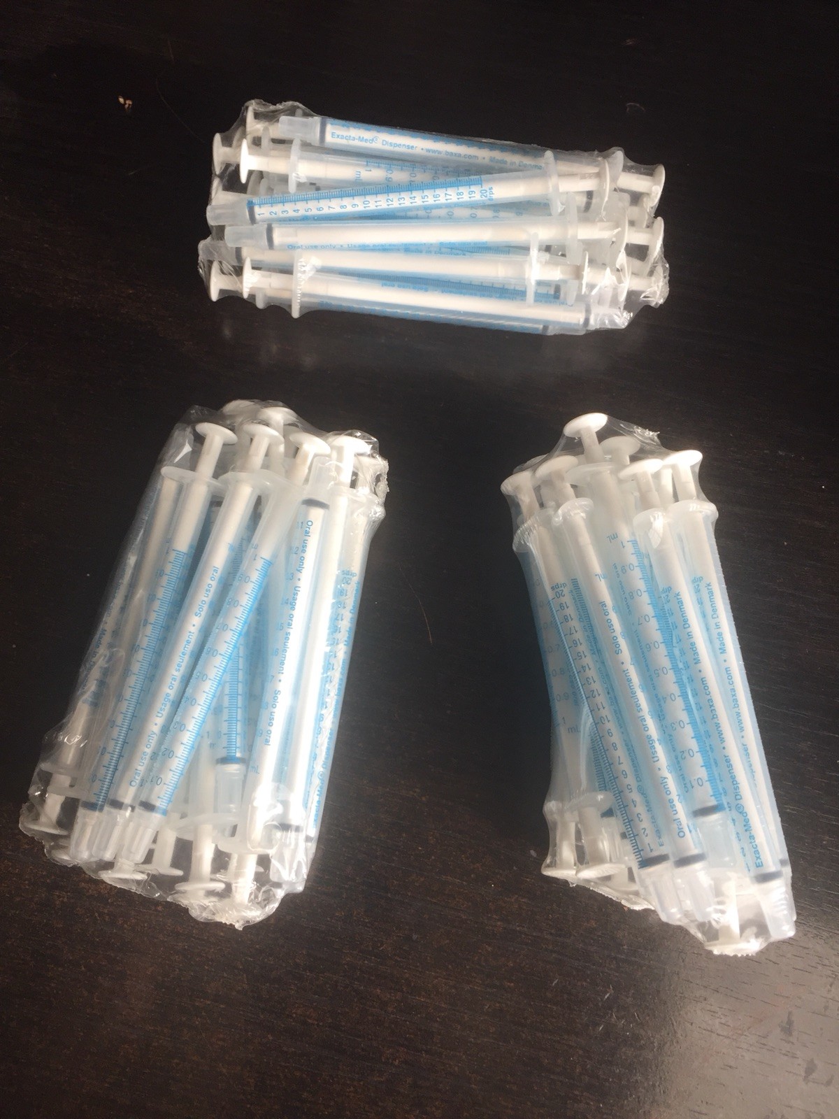 1ml/cc Syringe only “No Needles, No Caps” 20pcs Per Pack
