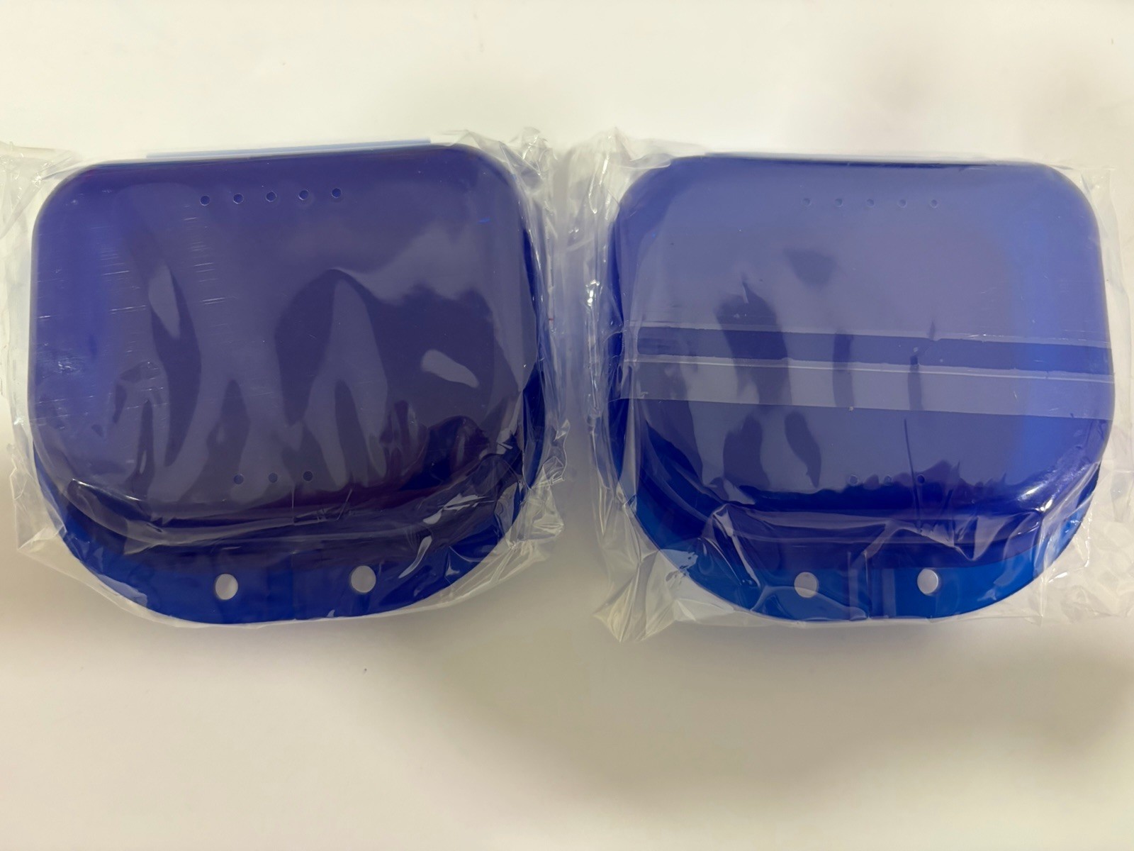 Denture Retainer Cases Dental False Teeth Mouth Guard Holder Travel Container