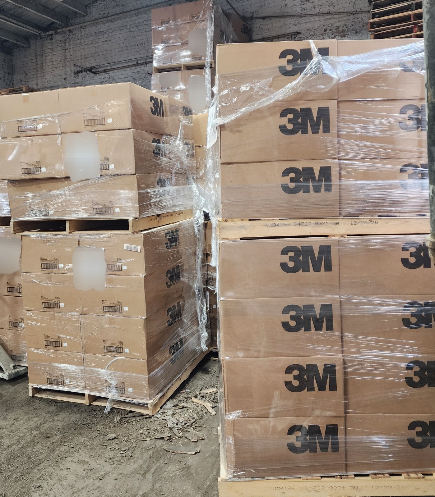 Case of 440 3M Aura 9205+ N95 NIOSH Approved individually sealed Masks